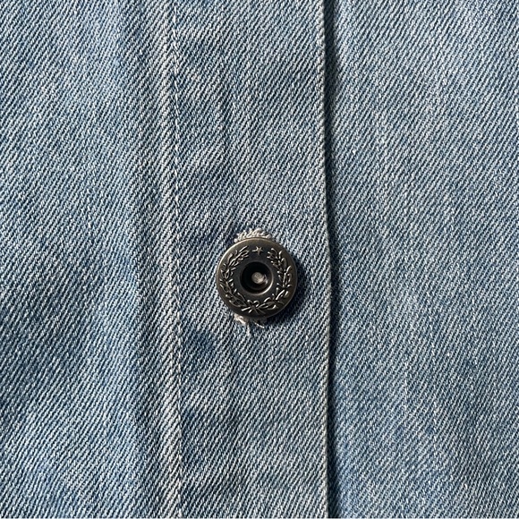 Jack by BB Dakota Denim Mini Dress Skirtall New 100% cotton without tags xs - Picture 8 of 8